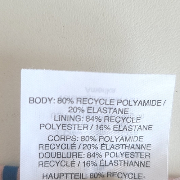 MADEWELL Stripe Bandeau Bikini Top Bottom Swimsuit - Picture 15 of 15